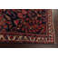 Tapis unique en laine noué à la main style années 1930 de 4 pi 4 po x 8 pi 4 po Lilian