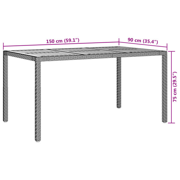 Dimensions du produit
