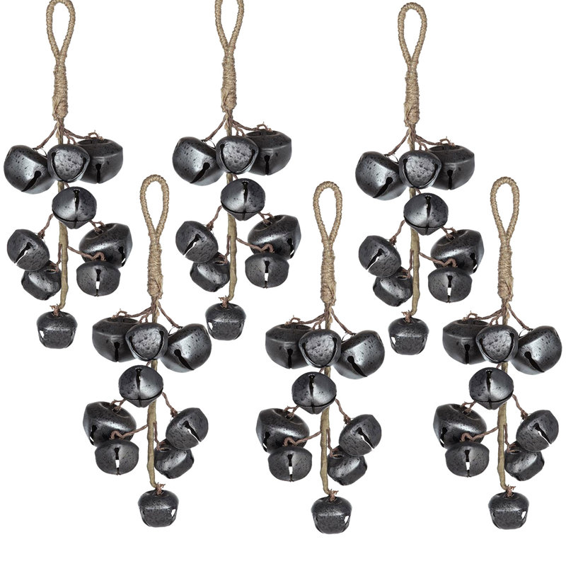 Ensemble de 6 gouttes de 8,5 po - gris