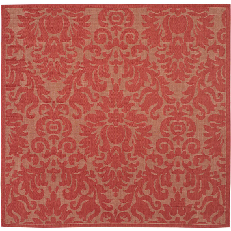 Tapis intérieur / extérieur Arneshia, Carré 6 pi 7 po