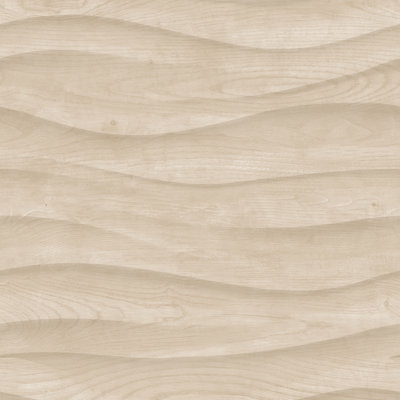 Papier peint structure naturelle en bois ondulé