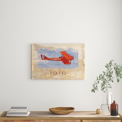 Vintage Plane 116 by Alan Hopfensperger - Wrapped Canvas Print