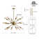 Kaspar 18 - Light Sputnik Sphere Chandelier