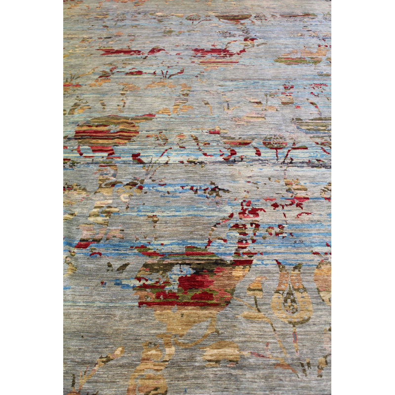 One-of-a-Kind 12'2" X 16'5" Flatweave Area Rug