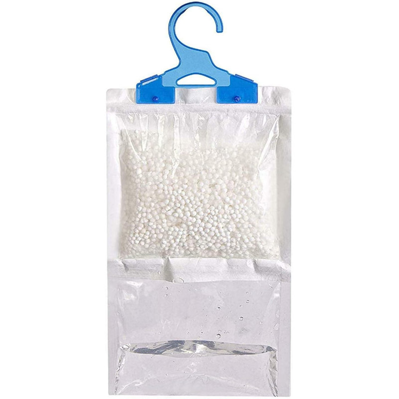 Wardrobe Hanging Dehumidifier Moisture Absorber Condensation & Damp Remover Lavender Scent For Closets Bedrooms & Caravans Pack Of 12
