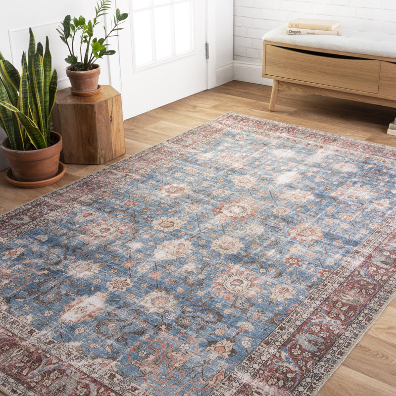 Adele Hand Hooked Oriental Indoor Rug, Rectangle 3'6" x 5'6"