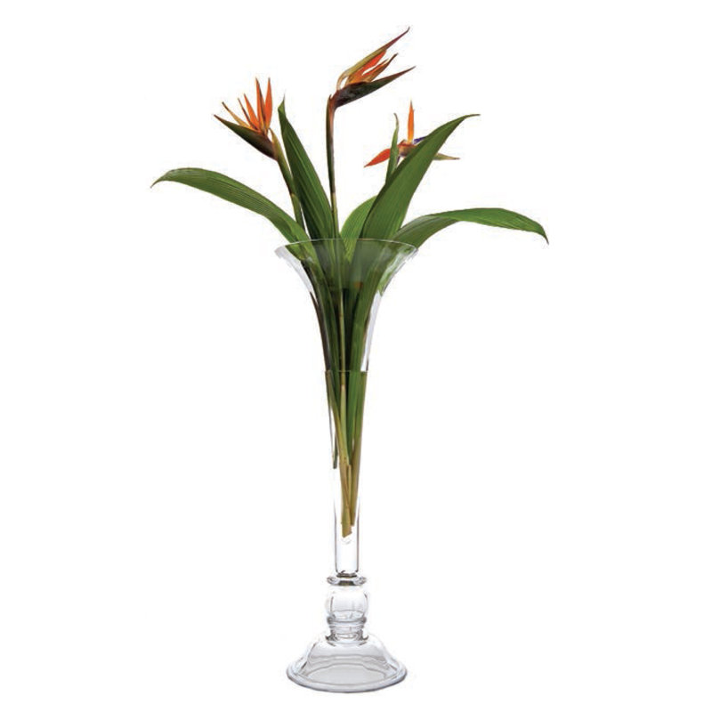 Classic Handmade Glass Floor Vase
