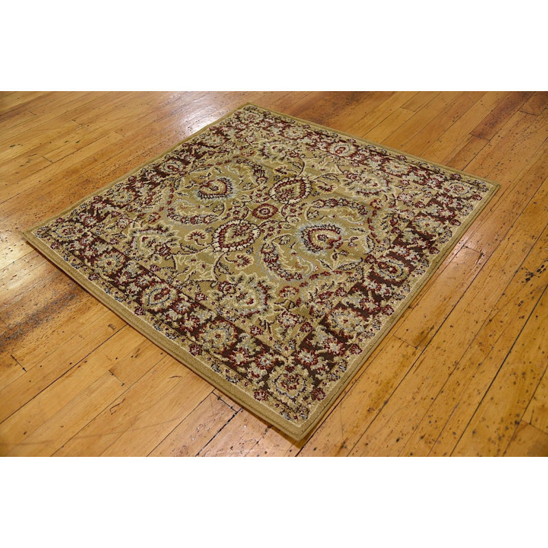 Odyssey Oriental Indoor Rug, Square 4'
