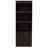 Shell Beach 1-Drawer 3-Shelf Bookcase Wengue
