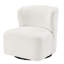 28" Wide Mid-Century Modern Boho Wing Back Swivel Chair (Set of 2)-105340224