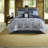 Luxury Bedding Sets King, Polyester Jacquard Damask For Modern Home