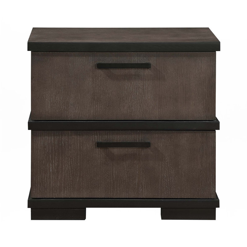 Table de chevet 2 tiroirs 1pc
