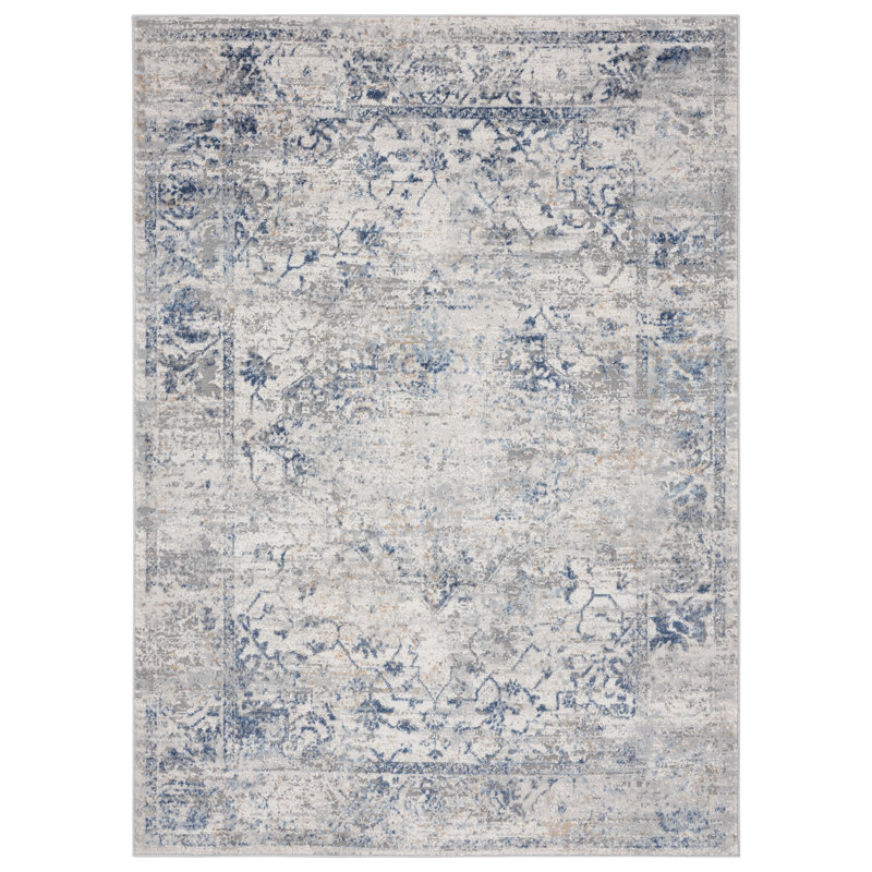 United Weavers Falzini Clark Blue Area Rug 5'3" x 7'2", Rectangle 5'4" x 7'2"