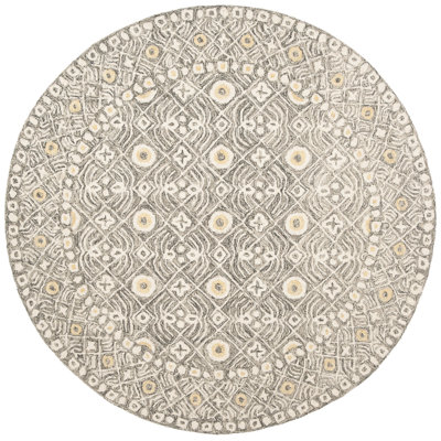 Tapis oriental en laine / coton touffeté à la main Stalder