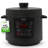 6 QT Electric Pressure Cooker - 9 Function Digital Countertop with Preset Cooking Modes, Adjustable Time & Temp Settings  (Black)