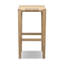 Norma Stool with Solid Wood Frame