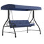 Hamac de patio extérieur convertible 3 places avec coussins Taylor-2141438386