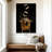 Whiskey Ice Splash Canvas Print-988333192