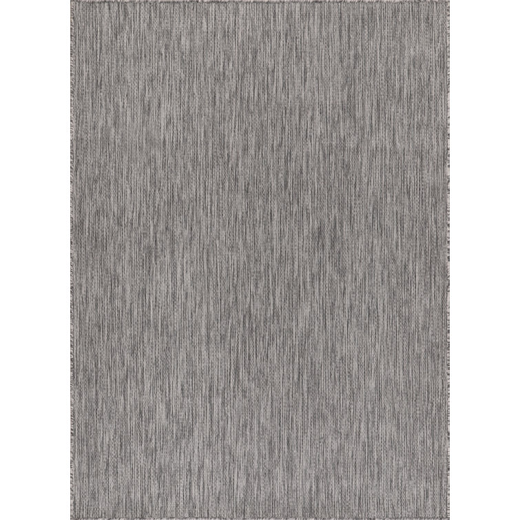 Wade Logan® Waikiki Gray Indoor / Outdoor Rug & Reviews | Wayfair