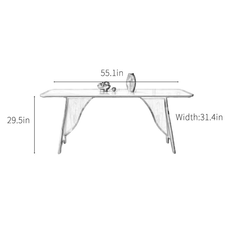 Lacluta, 29.5"H x 55.1"L x 31.4"W