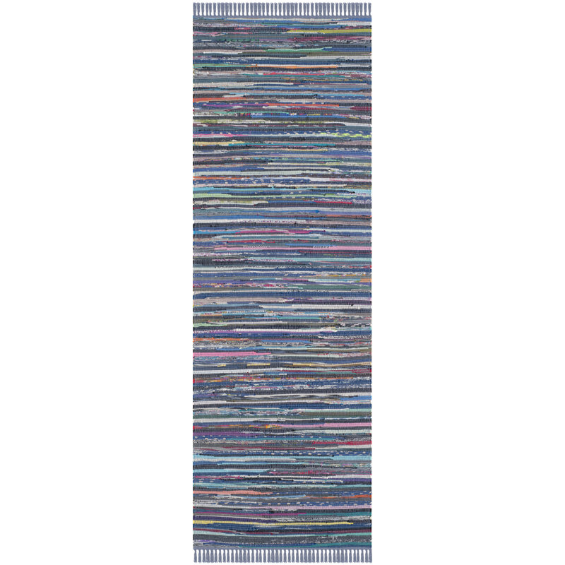 Sue Cotton Hand Woven Area Rug, Runner 69 x 152 cm