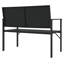 Miakka Metal/Wicker Outdoor Bench-762960406