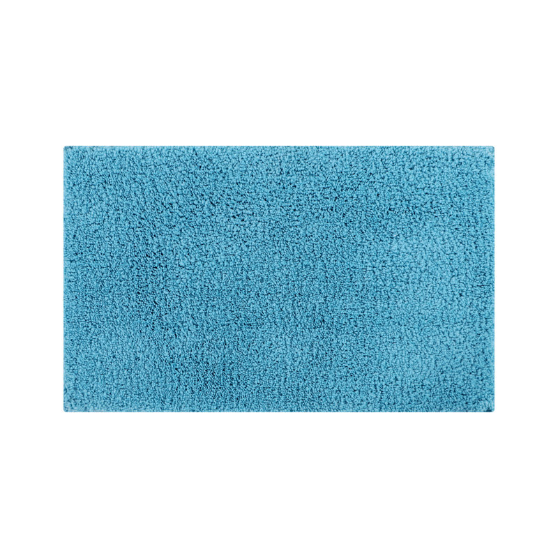 Tapis de salle de bain Micro, Rectangle 21 po x 34 po, Bleu