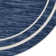 Lucretia Abstract Machine Woven Chenille Indoor/Outdoor Area Rug in Blue