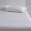 Protège-matelas matelassé en coton percale