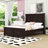 Panel Bed with Headboard and Slats-858236033-858236030