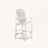 Bar-Height HDPE Adirondack Chair with Cup Holder-4773509