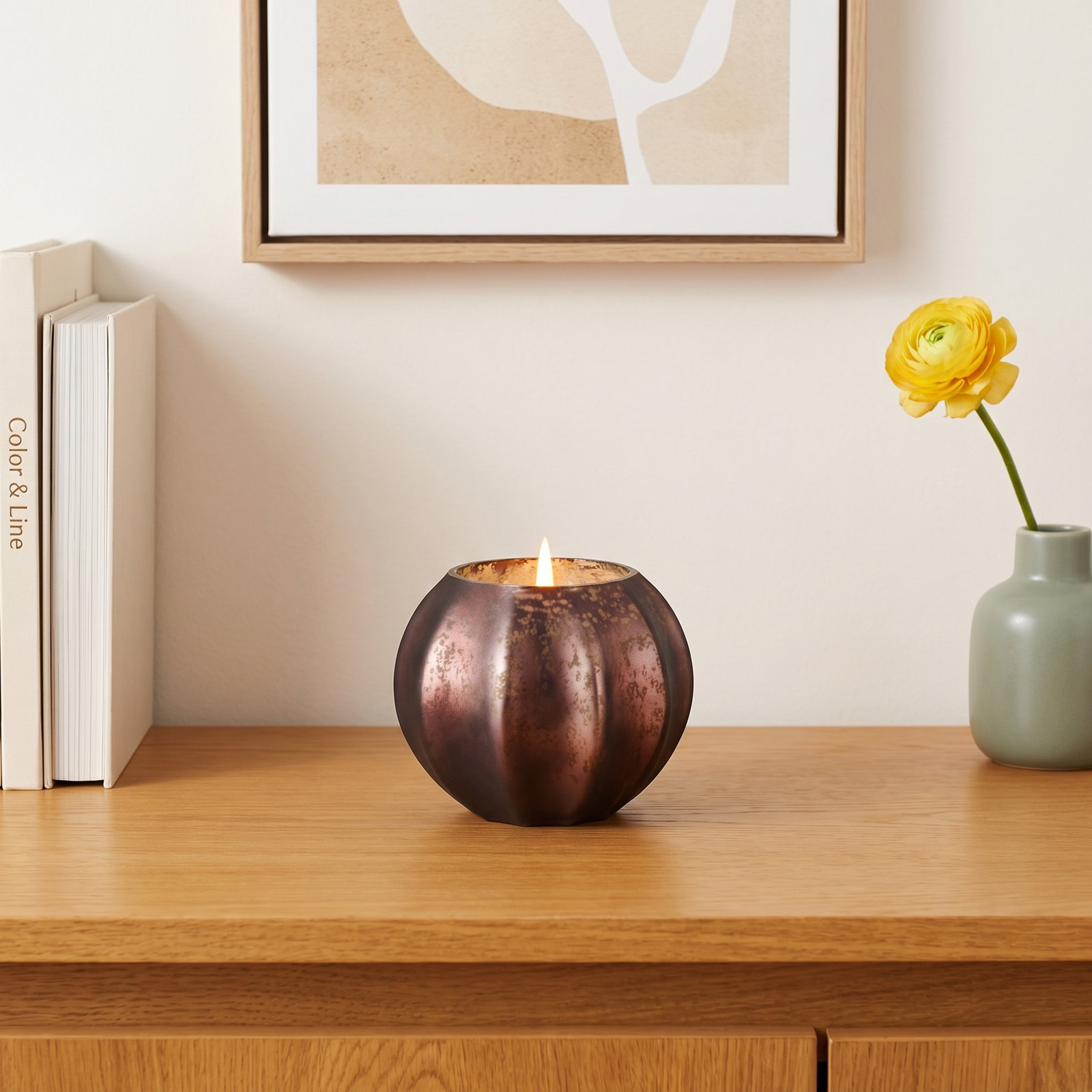 Midnight Pumpkin Scented Jar Candle