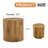 Small Cylindrical Coffee Table, Living Room Table