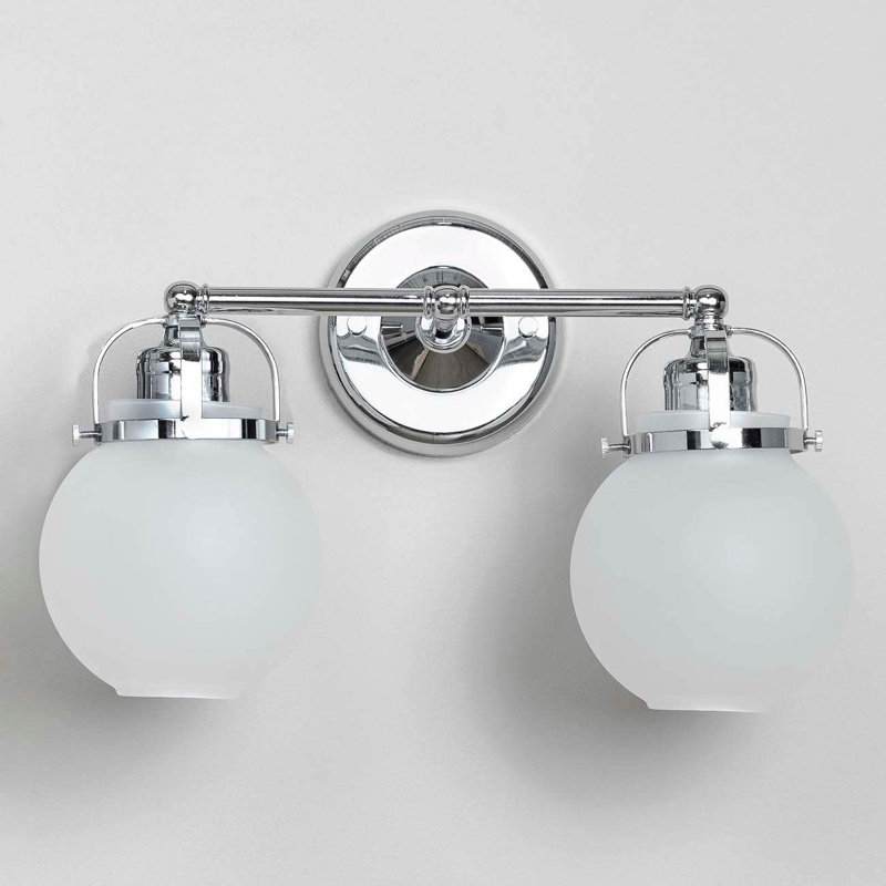 Ymir Armed Sconce, Chrome