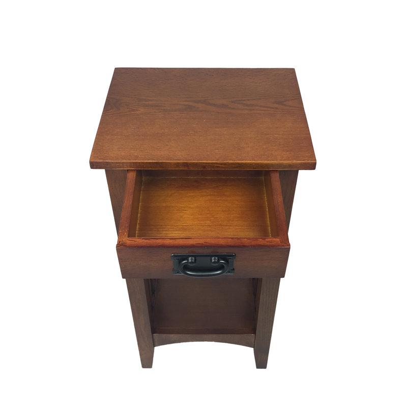 Table de chevet 1 tiroir Macius