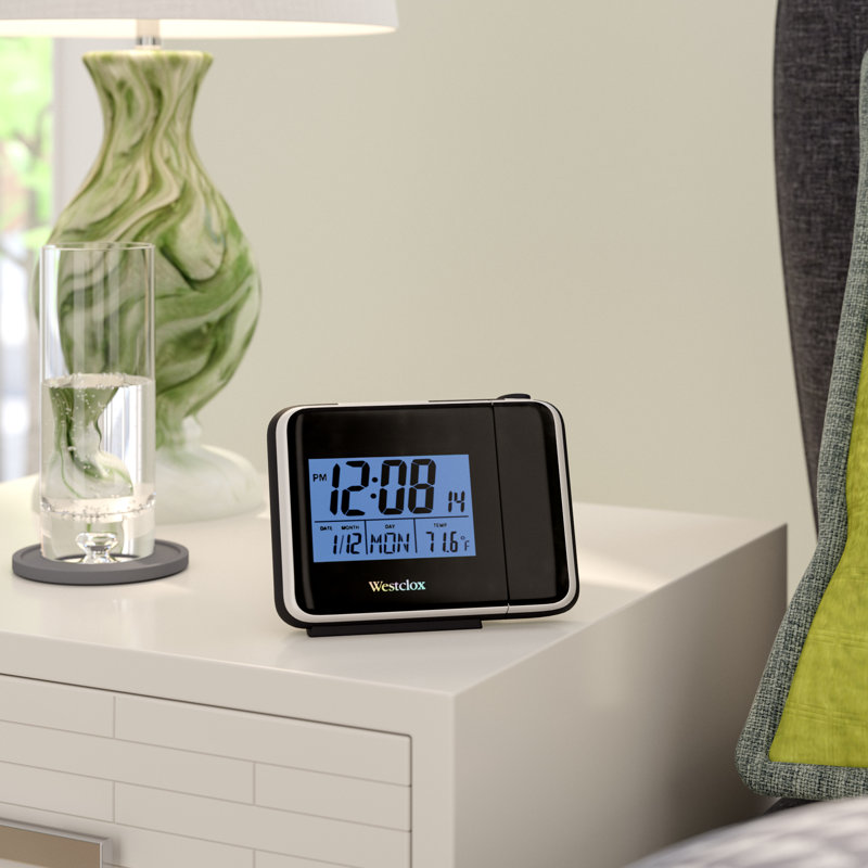 Modern & Contemporary Digital Tabletop Clock with Alarm in