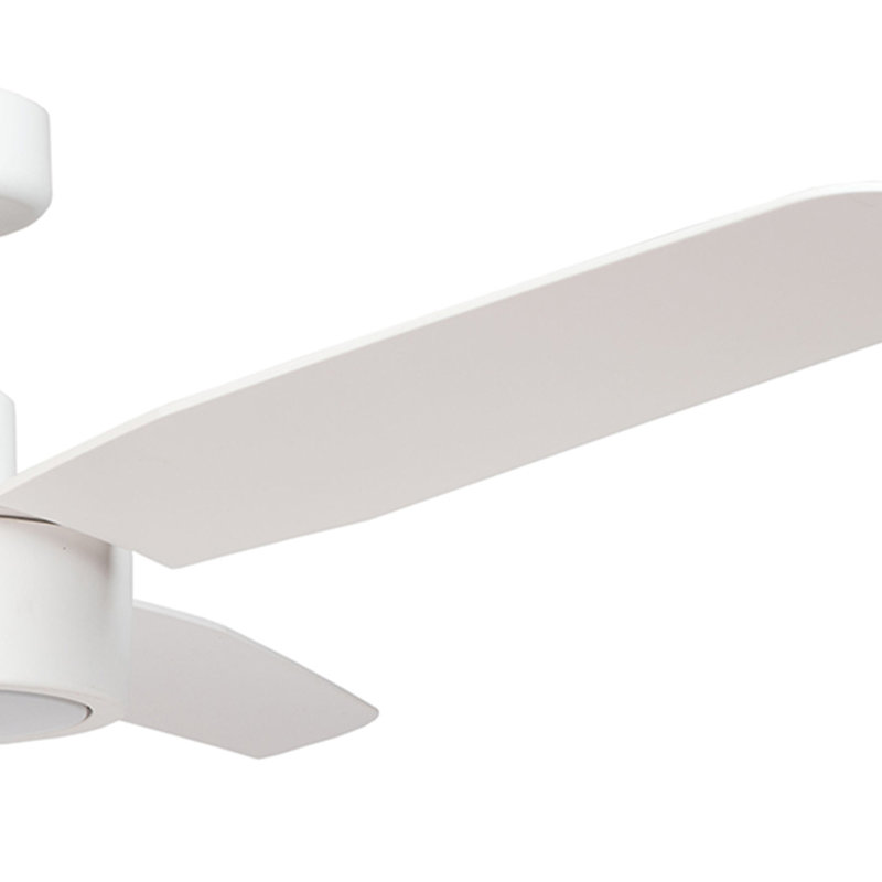 Ventilateur de plafond standard à 3 pales de 52 po avec contrôle mural Temel