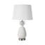 Salerno 22.44" White Table Lamp