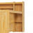 Wooden Twin Size Daybed With Storage Shelves, Multi-Functional Bed With Two Storage Drawers And  Study Desk, Natural-1391135623-1391135622