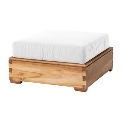 Arrihanna Outdoor Teak Ottoman