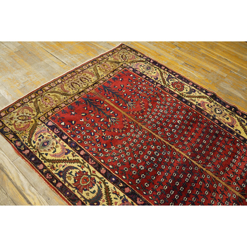 Hand Knotted Wool Geometric Area Rug