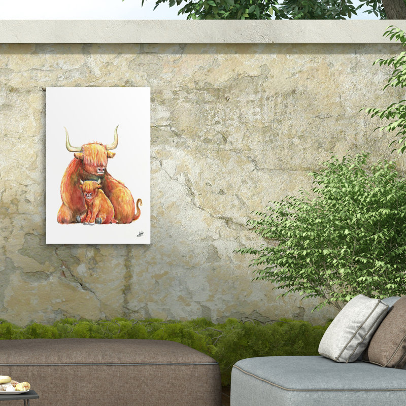 Toile d'extérieur Marc Allante Y. Yakety Yaks, H 12 po x l 19 po