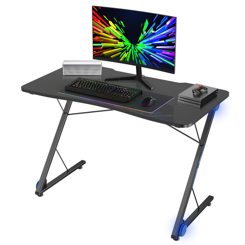 Adjustable Height Steel Computer Desk