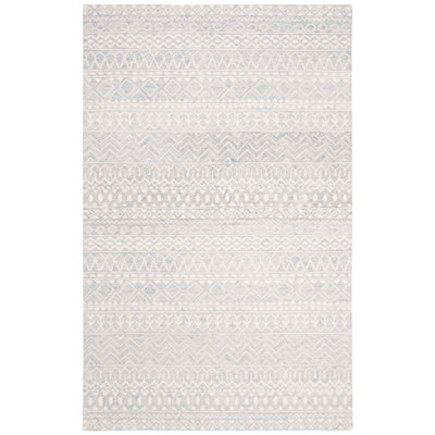 Heritage Hand Tufted Wool And Cotton With Latex Striped Rug