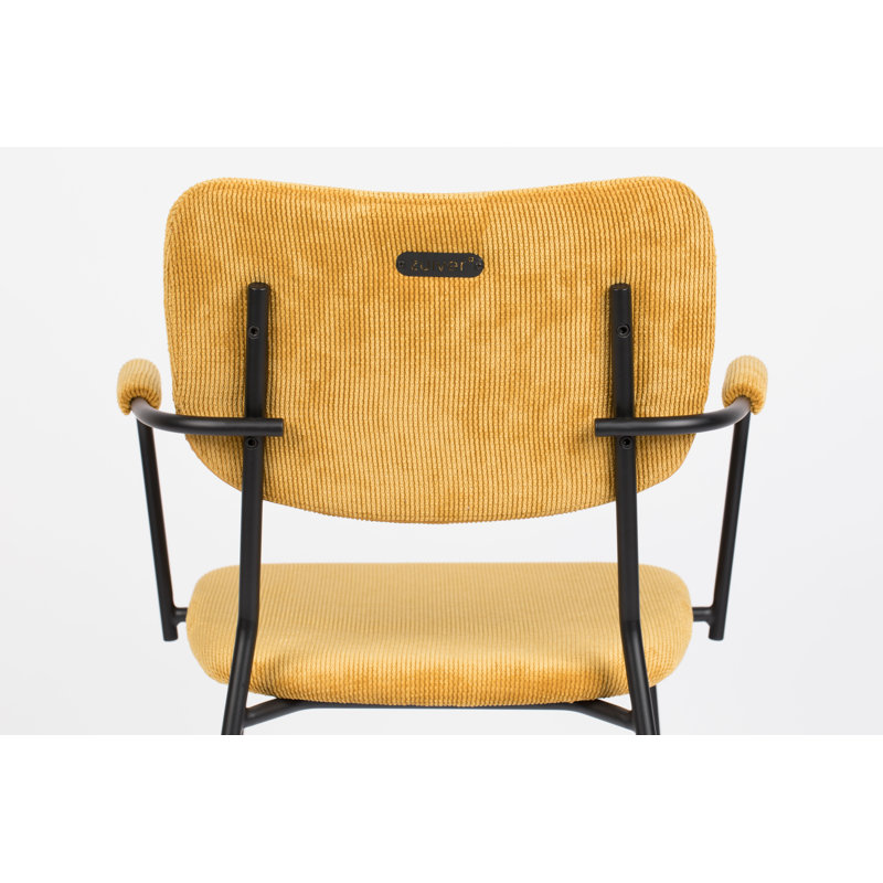 Benson Upholstered Arm Chair, Amber