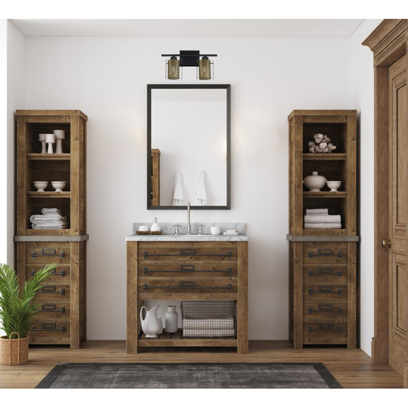 Éclairage pour meuble-lavabo à intensité variable Aimme, Transparent, 2
