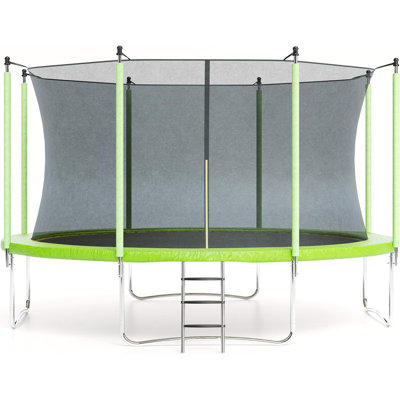 12FT Trampolines For Kids & Adults, Trampoline With Enclosure, Ladder, Recreational Trampolines For Outdoor Jump -  ASOPIX, ZJ_BC_PTO_0Z3DVGK2