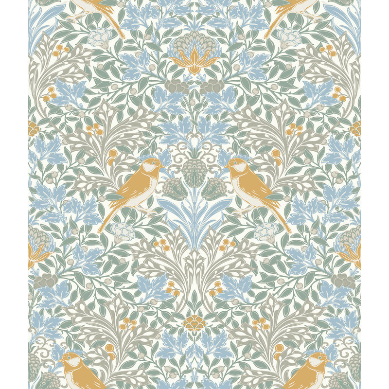 Papier peint adhésif Garden, Bleu ciel