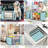 90 L Large Storage Bags, 6 Pack Clothes Storage Bins Foldable Closet Organizer Storage Containers Storage And Organization For Clothes, Blanket, Comforters, Bed Sheets, Pillows (Blue)-121788920