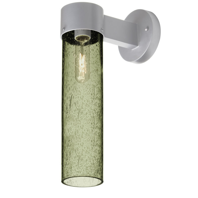 Cattalina Wall Light, Moss, Silver, 17.5" H x 5" W x 8.5" D